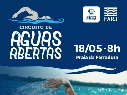 BÚZIOS SEDIA COPA FARJ DE ÁGUAS ABERTAS 2025 NA PRAIA DA FERRADURA