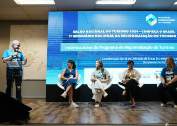 1° SEMINÁRIO NACIONAL DA REGIONALIZAÇÃO DO TURISMO BUSCA APROXIMAR AS POLÍTICAS PÚBLICAS FEDERAIS, ESTADUAIS E MUNICIPAIS