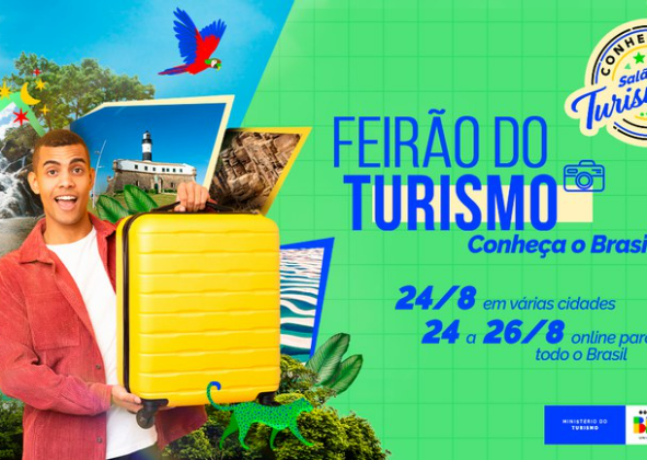 CONFIRA COMO PARTICIPAR DO FEIRÃO DO TURISMO, MAIOR INICIATIVA DE PROMOÇÃO TURÍSTICA DO PAÍS