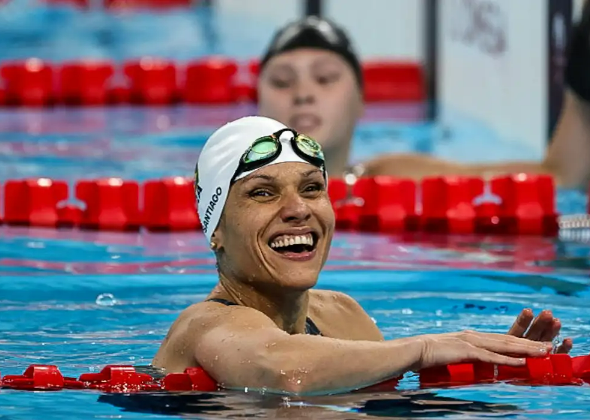 CAROL SANTIAGO VENCE E SE TORNA BRASILEIRA COM MAIS OUROS NOS JOGOS