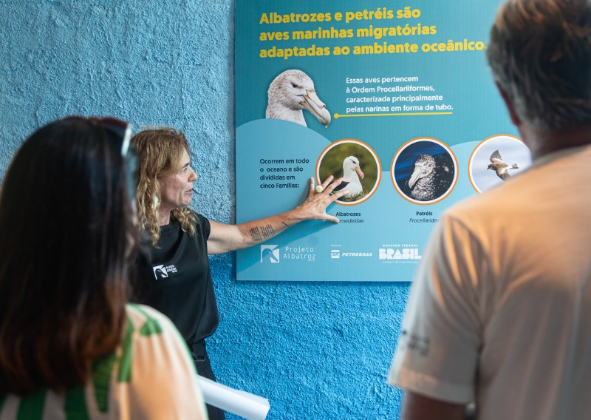 PROJETO ALBATROZ CELEBRA UM ANO DE ABERTURA DE CENTRO DE VISITAÇÃO COM ENTRADA GRATUITA E ATIVIDADES PARA O PÚBLICO