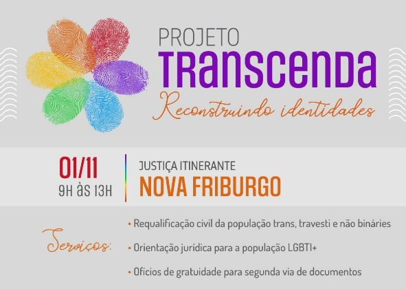 MUTIRÃO DE REQUALIFICAÇÃO CIVIL PARA PESSOAS TRANS ACONTECE NA PRÓXIMA SEXTA-FEIRA