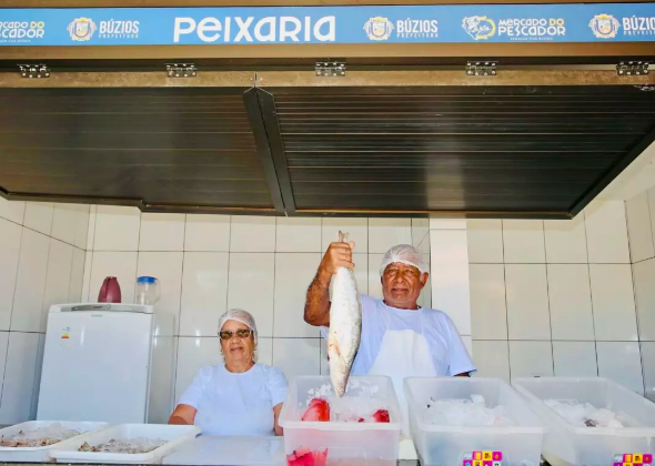 MERCADO DO PESCADOR NO BAIRRO RASA COMEÇA A FUNCIONAR COM QUIOSQUE E PEIXARIA