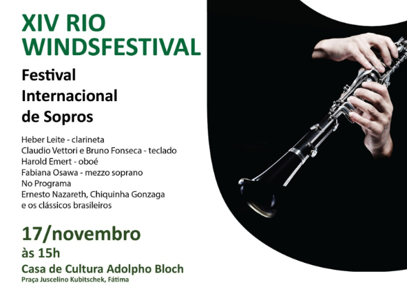 XIV RIO WINDSFESTIVAL: TERESÓPOLIS RECEBE FESTIVAL INTERNACIONAL DE SOPROS