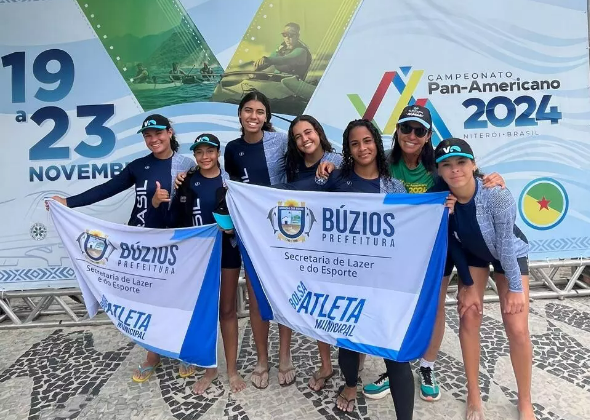 BÚZIOS É BICAMPEÃO PAN-AMERICANO DE CANOA HAVAIANA