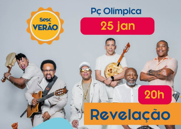 O FESTIVAL SESC VERÃO PROMETE MOVIMENTAR TERESÓPOLIS NESTE FINAL DE SEMANA; CONFIRA A PROGRAMAÇÃO