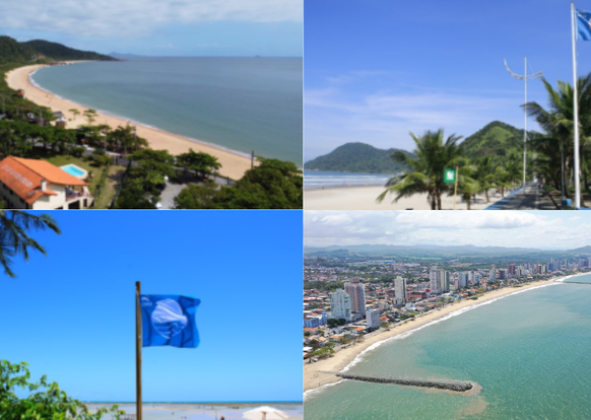 QUE TAL APROVEITAR UMA PRAIA NA ÉPOCA MAIS QUENTE DO ANO? CONFIRA OS LOCAIS COM O SELO ‘BANDEIRA AZUL’ COMO ESPAÇOS SUSTENTÁVEIS