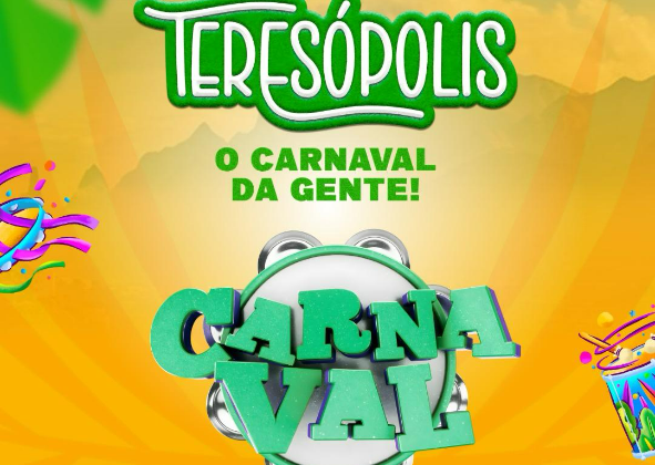 ‘TERESÓPOLIS: O CARNAVAL DA GENTE!’: PREFEITURA DIVULGA PROGRAMAÇÃO DA FOLIA 2025