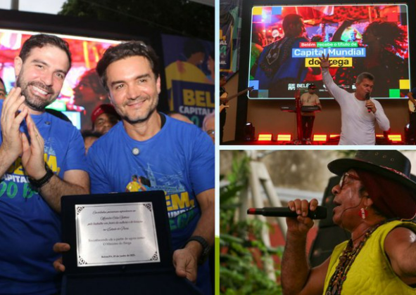 BELÉM (PA) É CONSAGRADA CAPITAL MUNDIAL DO BREGA EM CERIMÔNIA COM MAIS DE 30 ARTISTAS PARAENSES