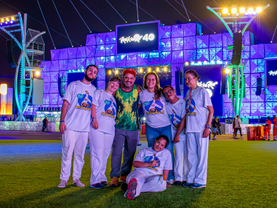 GRUPO DE CAPOEIRA DE NITERÓI SE APRESENTA NO ROCK IN RIO