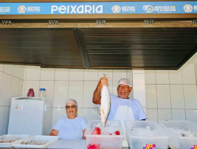 MERCADO DO PESCADOR NO BAIRRO RASA COMEÇA A FUNCIONAR COM QUIOSQUE E PEIXARIA