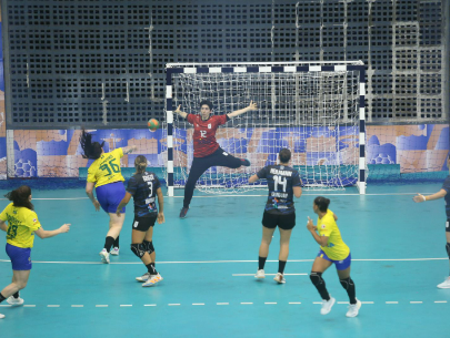 PREFEITO DE NITERÓI COMPARECE À ESTREIA DO BRASIL NO SUL-CENTRO AMERICANO DE HANDEBOL FEMININO