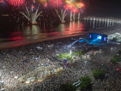 RÉVEILLON DE COPACABANA RECEBERÁ SEIS NAVIOS DE CRUZEIRO E 300 BARCOS