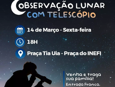 BÚZIOS PROMOVE MEGA OBSERVAÇÃO LUNAR EM PARCERIA COM NASA E INSTITUIÇÕES DE ASTRONOMIA