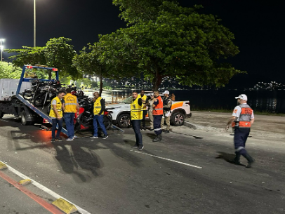 PREFEITURA DE NITERÓI E PM REALIZAM OPERAÇÃO INTEGRADA E RECOLHEM DEZ MOTOS EM AÇÃO CONTRA “ROLEZINHO”