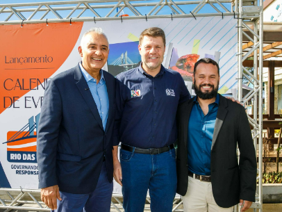 RIO DAS OSTRAS LANÇA CALENDÁRIO DE EVENTOS E GUSTAVO TUTUCA REFORÇA APOIO DO GOVERNO DO ESTADO AOS MUNICÍPIOS DO INTERIOR