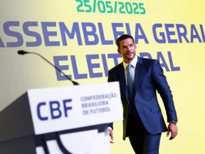 CANDIDATO ÚNICO, SAMIR XAUD É ELEITO PRESIDENTE DA CBF